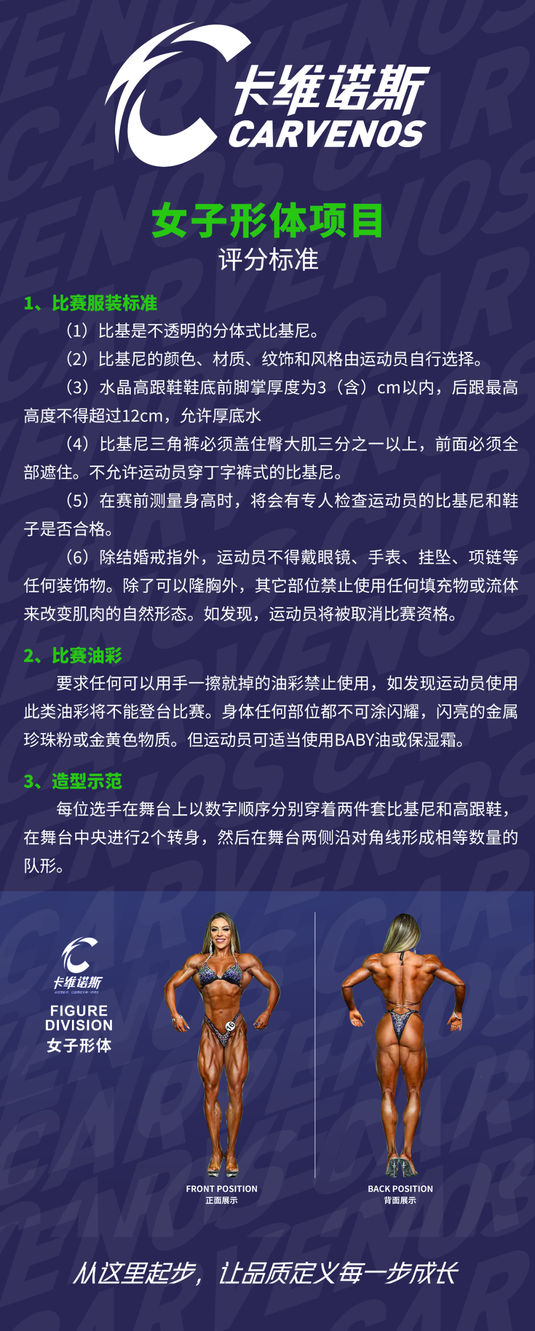 赛程发布|全新健美赛事品牌:CARVENOS卡维诺斯健美健身时尚新秀赛正式发布,2026赛程首发50场!插图7 赛程发布|全新健美赛事品牌:CARVENOS卡维诺斯健美健身时尚新秀赛正式发布,2026赛程首发50场!插图7